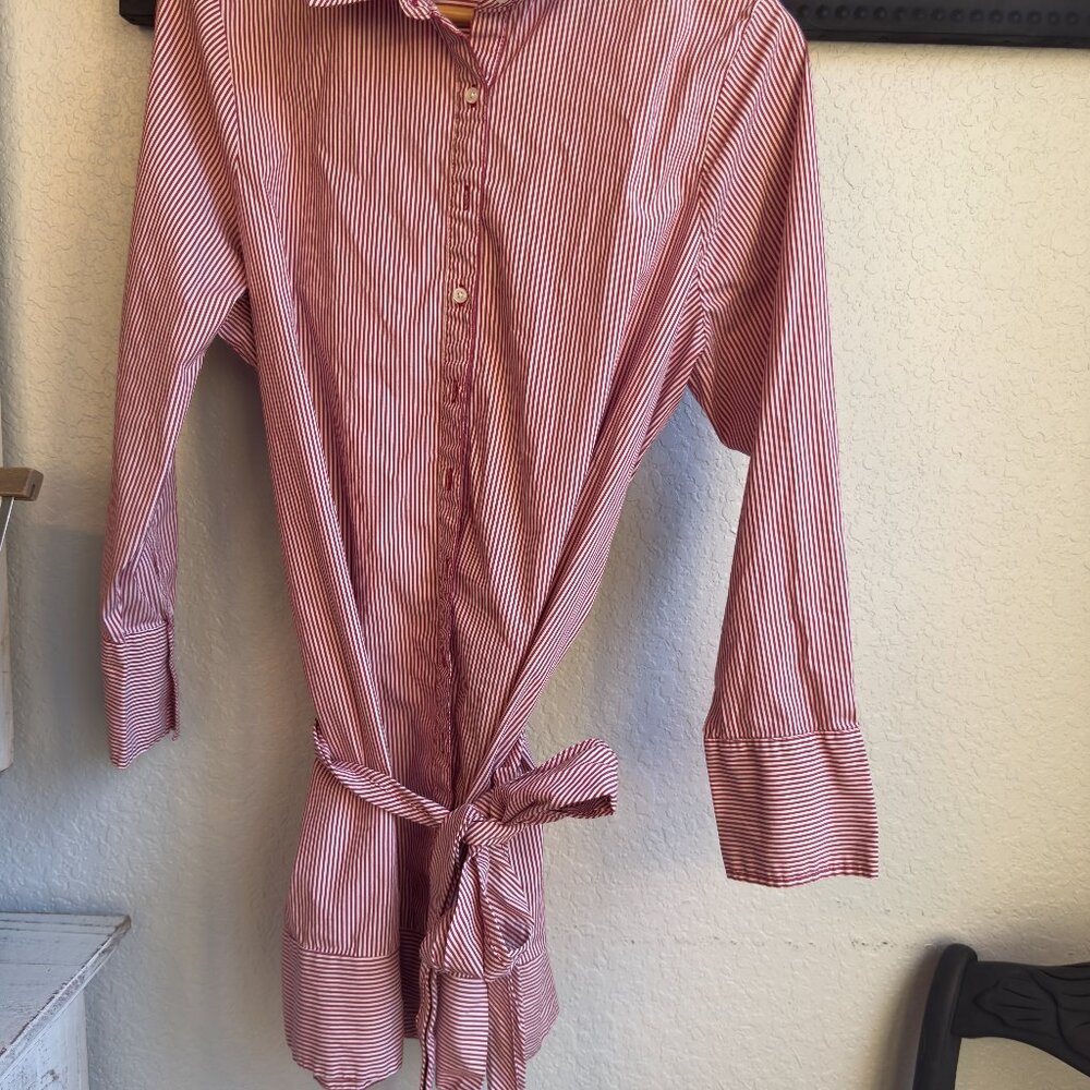 Sabie Pin Stripped button up shirt
